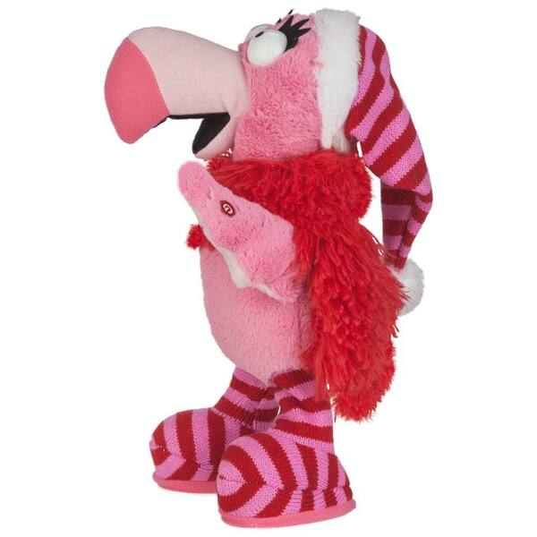 Home Accents Holiday 14.57 in. Jiggle Dance-Flamingo 37057 - The