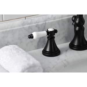 Bel-Air 8 in. Widespread 2-Handle Bathroom Faucet in Matte Black