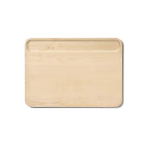 17 in. x 12 in. Rectangular Birch Wood Cutting Board