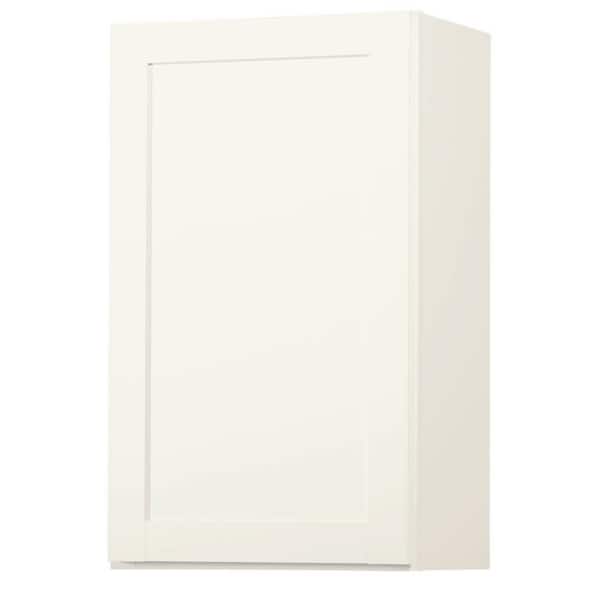 Hampton Bay Westfield Feather White Shaker Stock Assembled Wall Kitchen Cabinet (18 in. W x 12 in. D x 30 in. H)