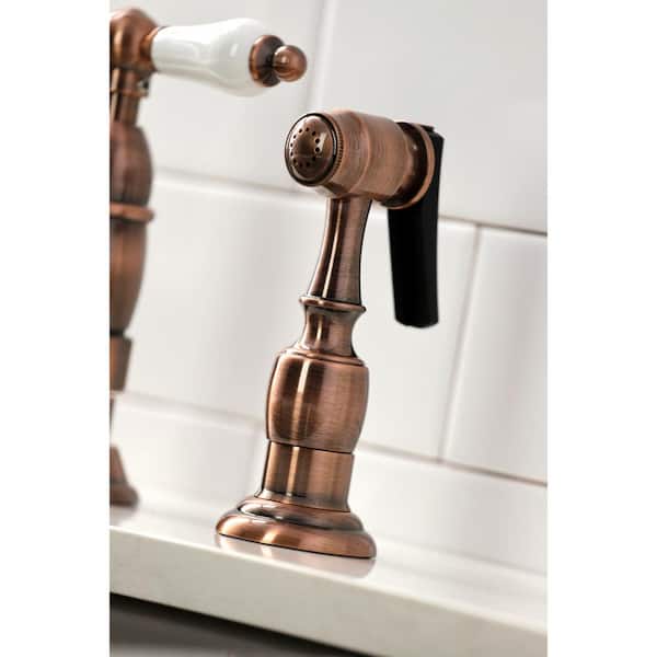 kitcheN 旧宮城2320+2322+6330未期 3両真鍮エッチングキット KOHLER Edalyn by Studio McGee Two-hole bridge kitchen sink
