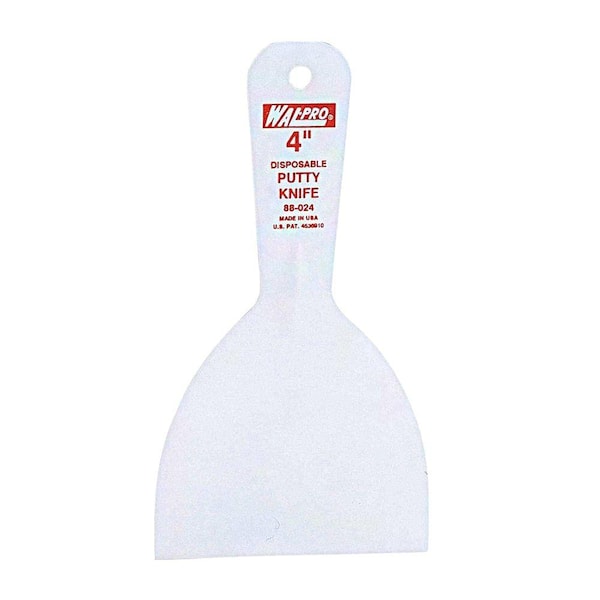 Wal-Board Tools 4 in. Disposable Plastic Taping Knife