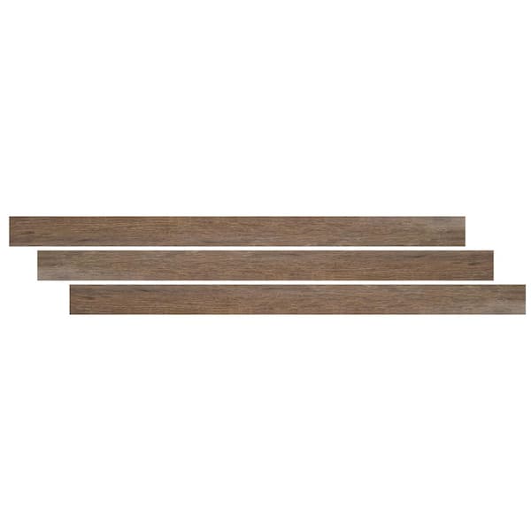 Forrest Brown 1/4 in. T x 1.77 in. W x 94 in. L Luxury Vinyl T-Molding Large Forrest Brown 1/4 in. T x 1.77 in. W x 94 in. L Luxury Vinyl T-Molding Large