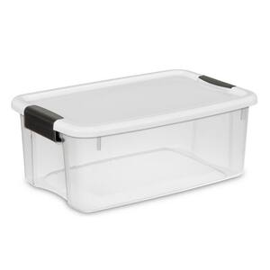 18 Qt. Ultra Latch Storage Organizer Container Box, Clear (36-Pack)