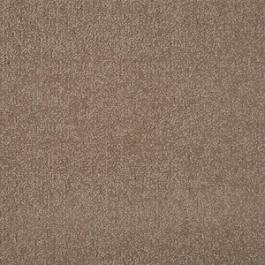 Feather - Color Saddle Berber Custom Area Rug with Pad