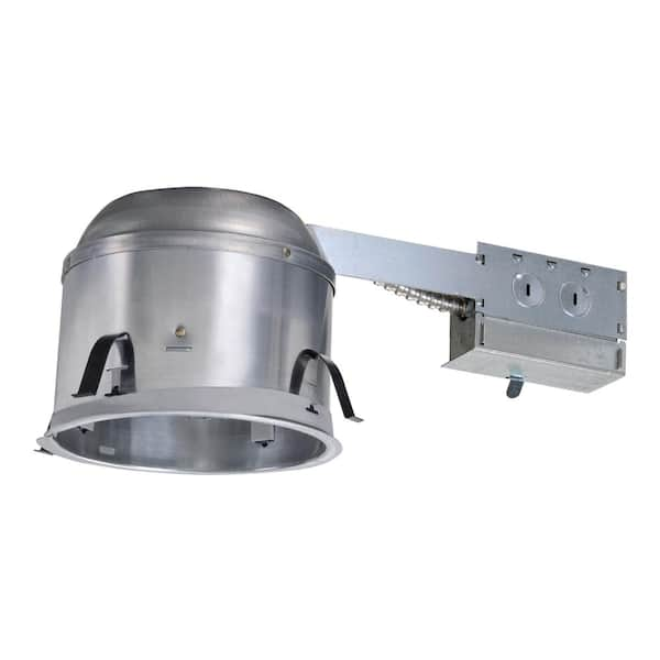 HALO H27 6 in. Aluminum Recessed Lighting Housing for Remodel 