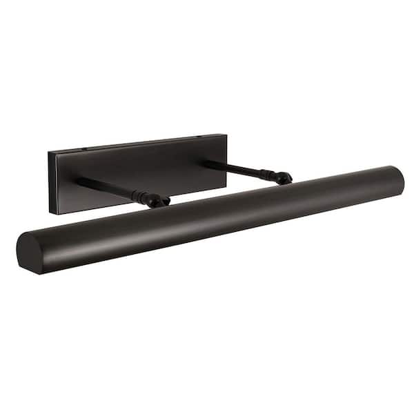 PUYRNF 24 in. 3-Light Dimmable LED Black Wall Sconce, 270° Rotating Picture Light, for Portraits, Posters, Gallery Display