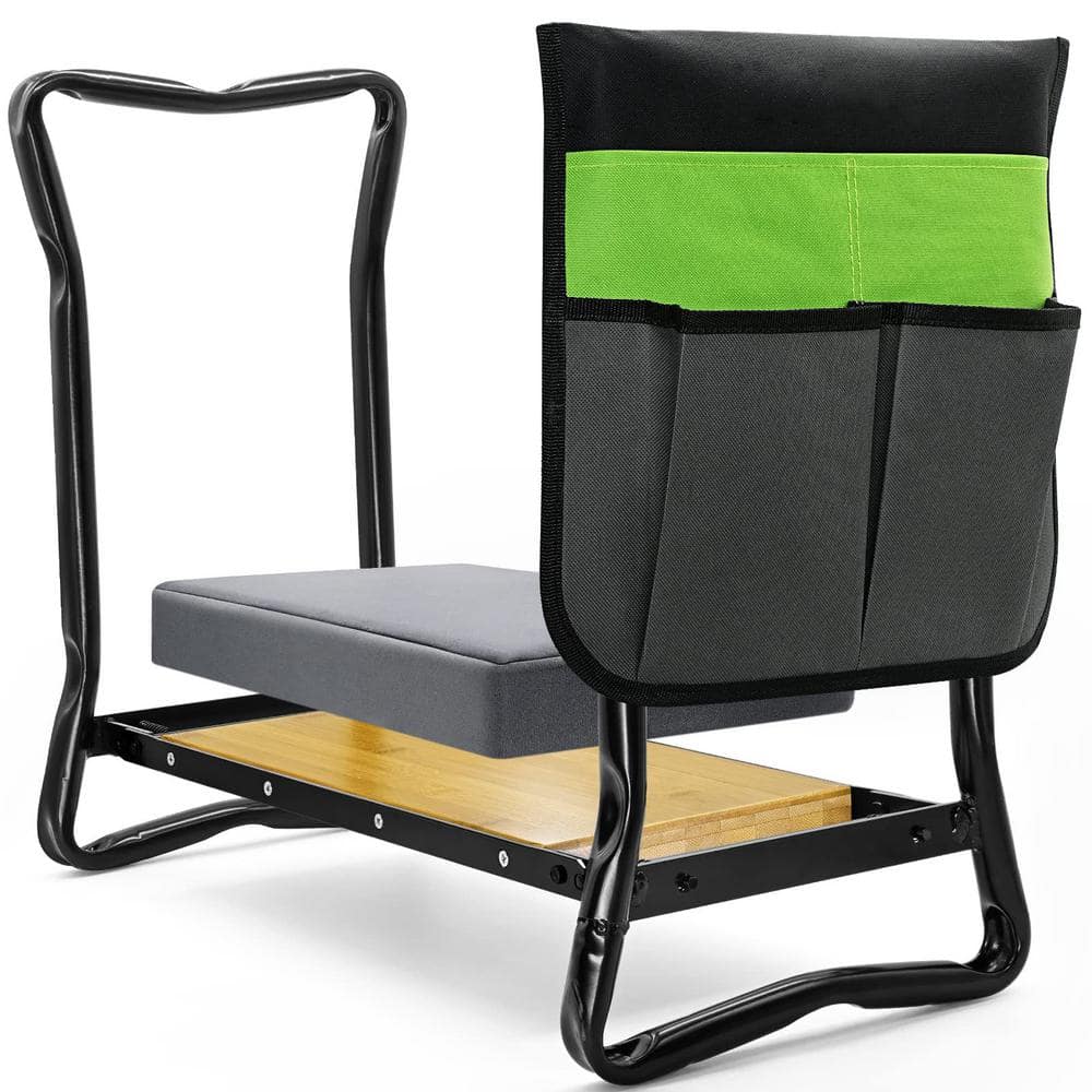 2 in. Tool Bags Garden Kneeler and Seat Heavy-Duty, Upgrade Gardening Bench