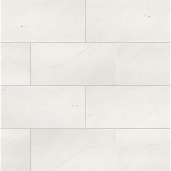 MSI Aria Ice 12 in. x 24 in. Polished Porcelain Floor and Wall Tile (16 sq. ft. / case)