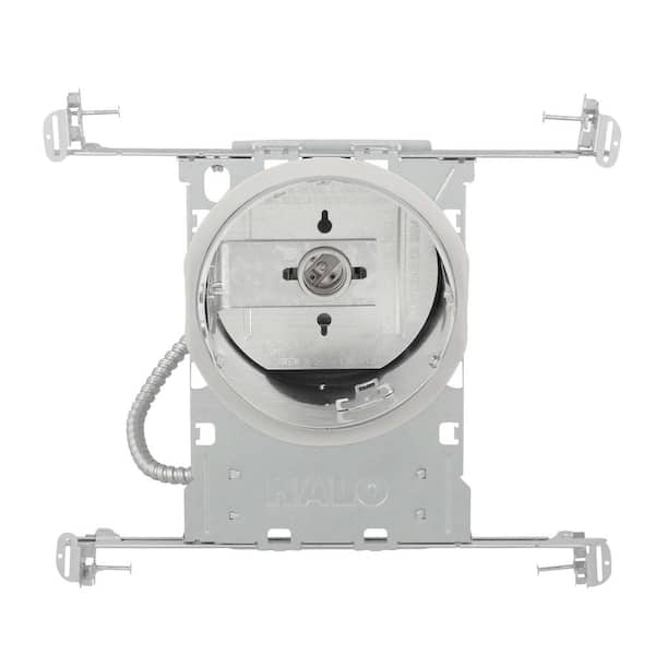 HALO - H7 6 in. Aluminum Recessed Lighting Housing for New Construction Ceiling, Insulation Contact, Air-Tite