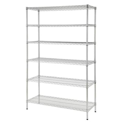 Metal Freestanding Shelving Units, Metal Stand With Shelves