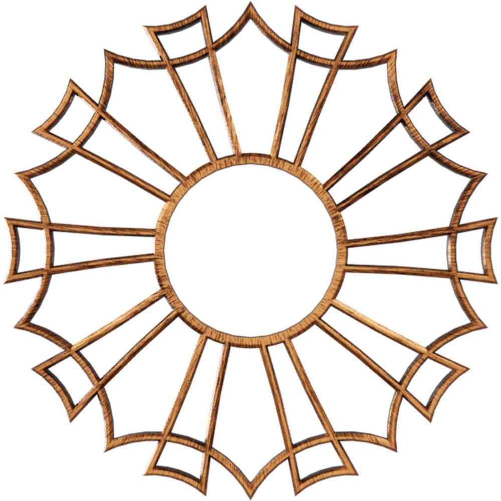 18 in. O.D. x 6-3/8 in. I.D. x 1/2 in. P Augustus Architectural Grade PVC Pierced Ceiling Medallion price history on PriceWatchPro