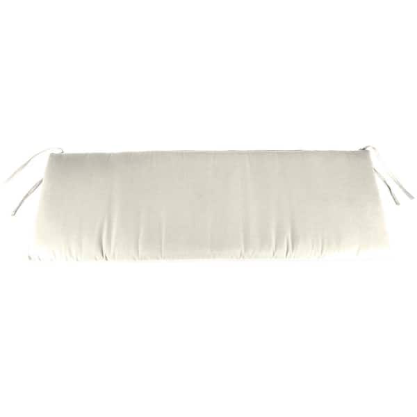 Jordan Manufacturing 40 in. L x 20 in. W x 3 in. T Outdoor Bench Cushion in Sand