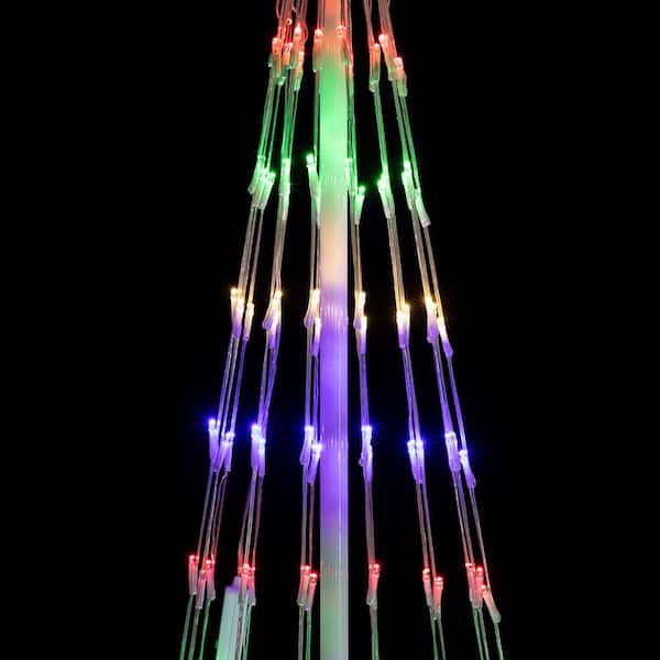 1000 LED warm white multicolored Christmas tree light chain 9modi timer –  Simba's Shop