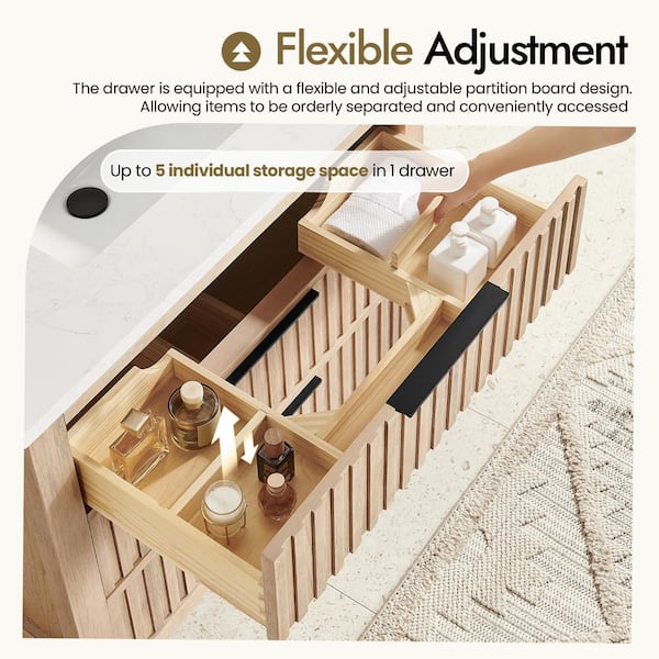ROSWELL Shenzhen 36 in.W x 22 in.D x 33.9 in.D Single Bath Vanity