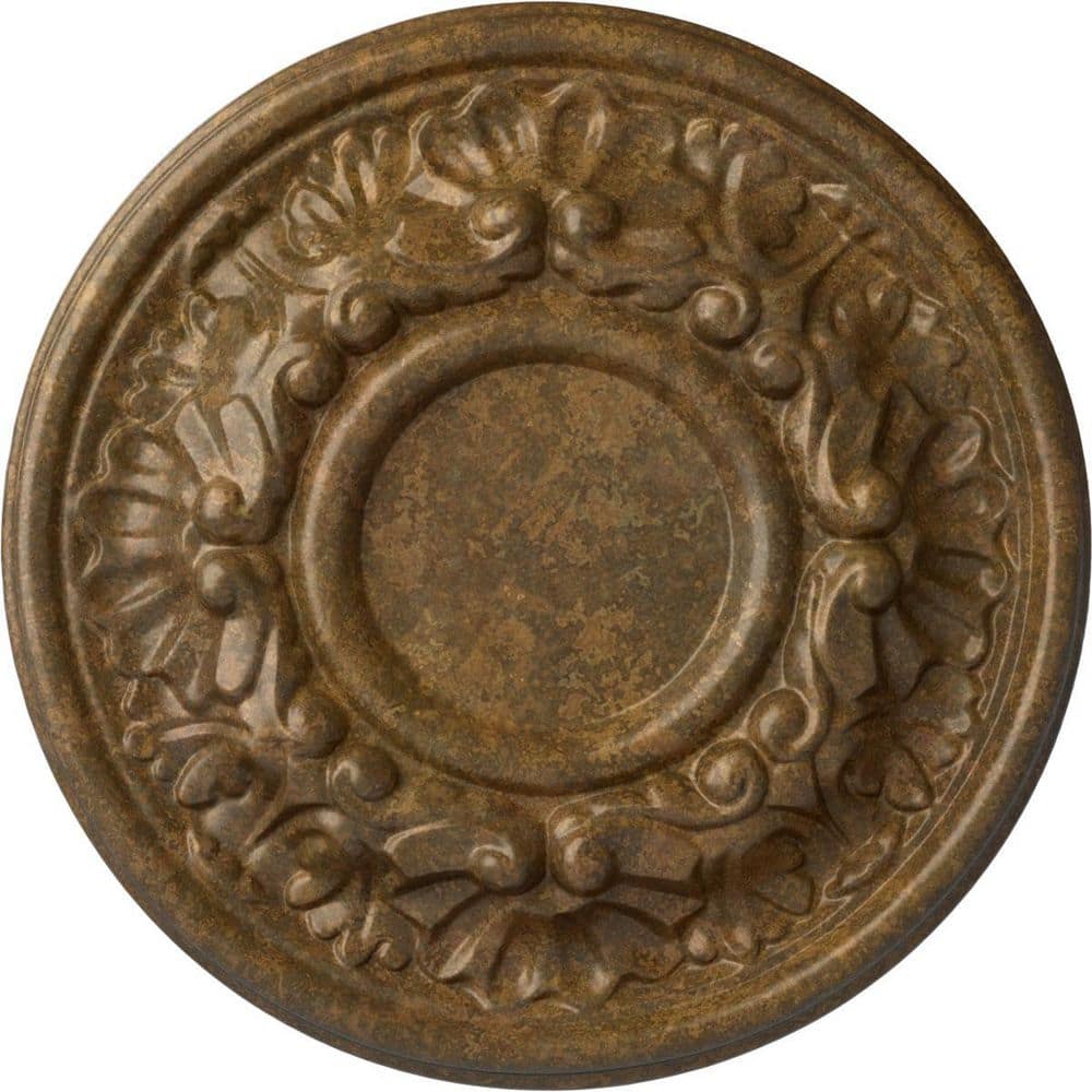 7-1/2 in. x 1-1/8 in. Pessa Urethane Ceiling Medallion (Fits Canopies upto 2-1/2 in.), Rubbed Bronze price history on PriceWatchPro