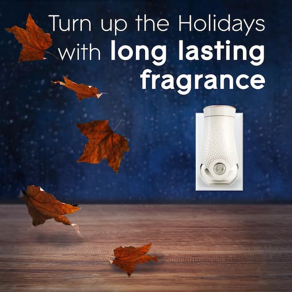 Glade PlugIns 2 Warmers + 6 Refills Holiday (Fall Night Long)