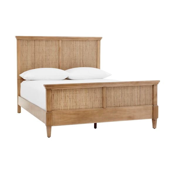 Marsden Patina Finish King Cane Bed (81.1 in. W x 54 in. H)