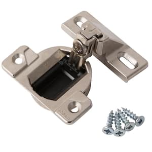 COMPACT Series 35 mm Spring Closing Overlay for Face Frame Cabinet Hinge (2-Pack)
