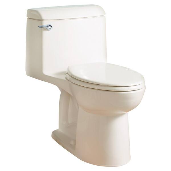 American Standard Champion 4 1-piece 1.6 GPF Single Flush Tall Height Elongated Toilet in Linen