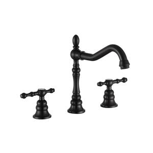 Highland 8 in. Widespread 2-Handle Bathroom Faucet in Oil Rubbed Bronze