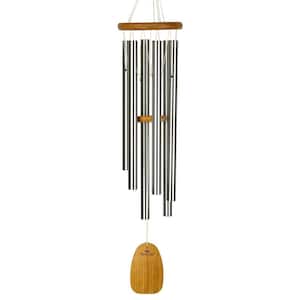 Signature Collection, Chimes of Olympos, 36 in. Silver Wind Chime OWS