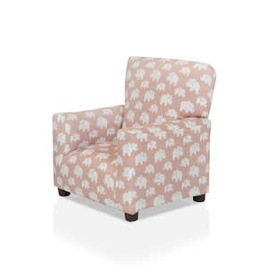 Floi Pink Elephant Upholstered Arm Chair