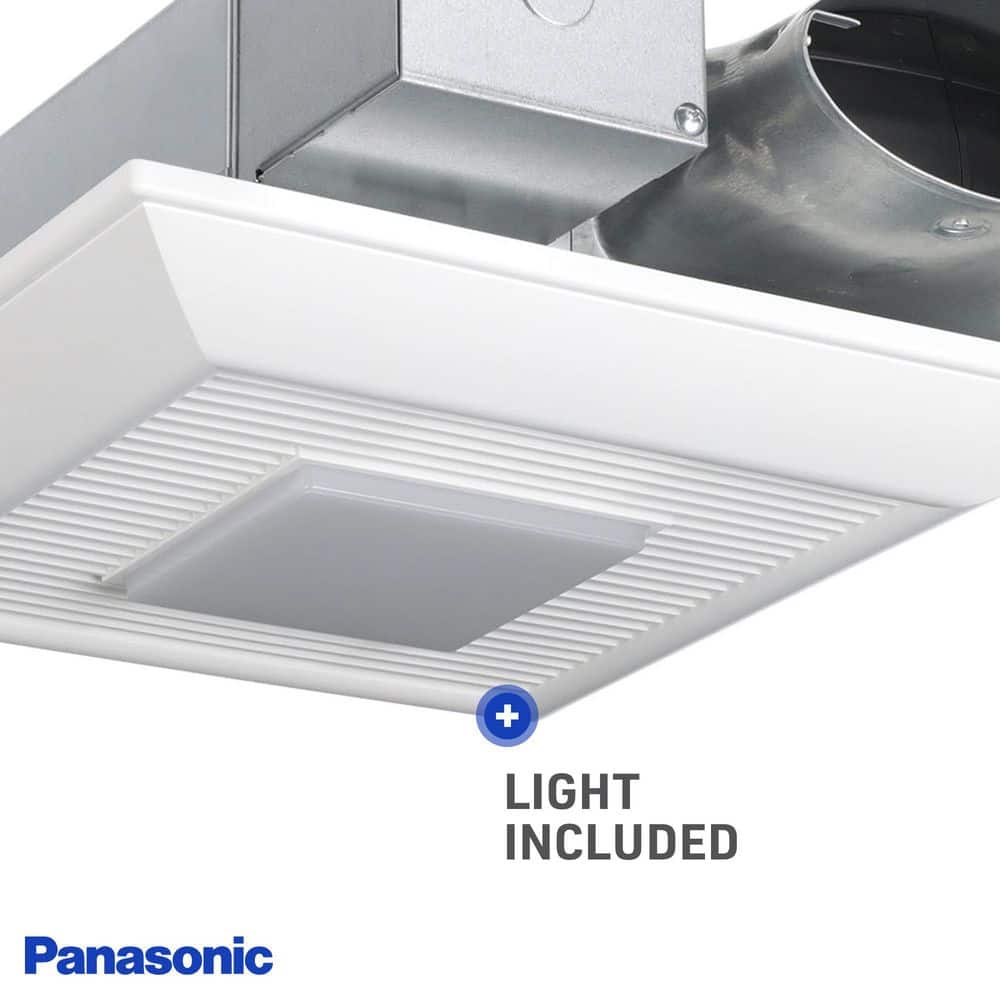 WhisperValue DC White LED Ventilation Fan with Condensation Sensor