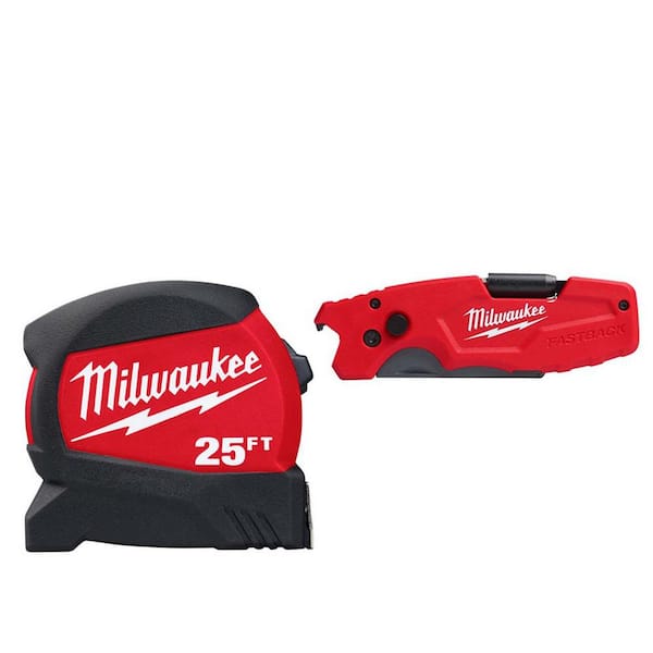 Milwaukee 25 ft. x 1-1/16 in. Compact Wide Blade Tape Measure with