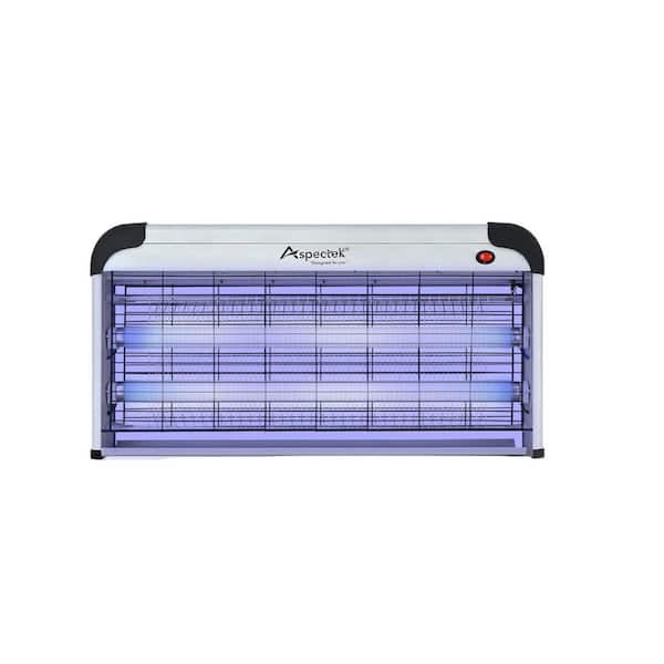 40-Watt Indoor Electronic Bug Zapper Repellent, Insect Fly Killer, Aluminum in Silver