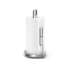 simplehuman Countertop Tension Arm Paper Towel Holder, Brushed