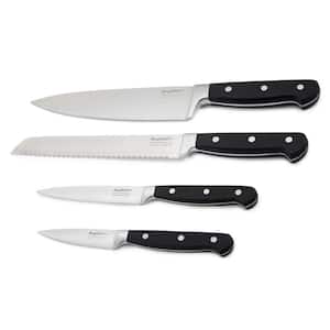 Essentials Solid 4-Piece Stainless Steel Knife Set