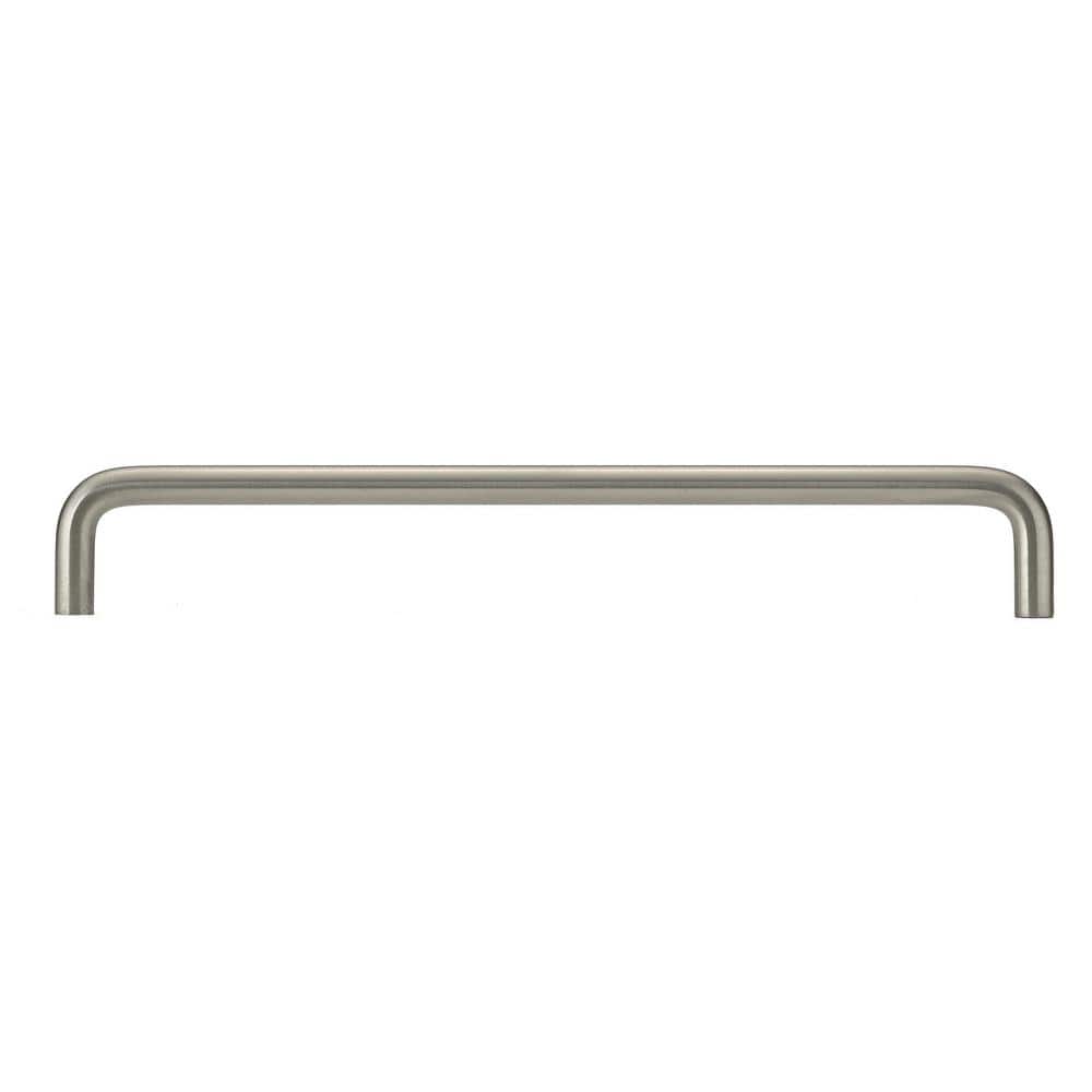 8-Inch Brushed Nickel Modern Cabinet Bar Pull