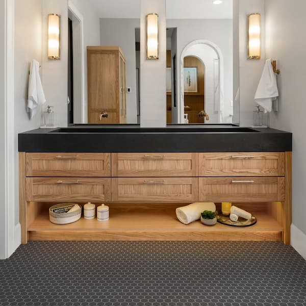 Metro 2 in. Hex Glossy Grey 11-1/8 in. x 12-5/8 in. Porcelain Mosaic Tile (10.0 sq. ft./Case)