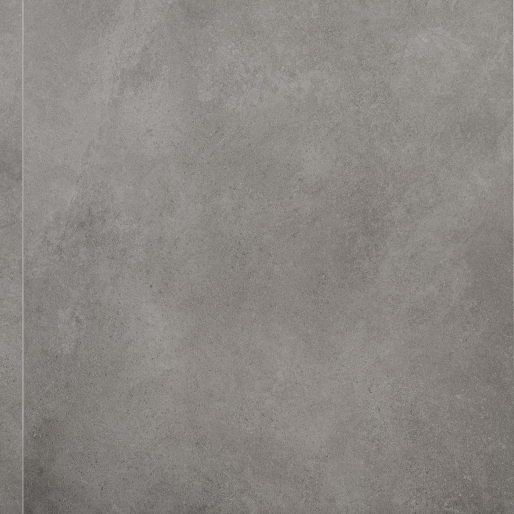 Iris Large Format Matte Gray Porcelain Tile 48x48