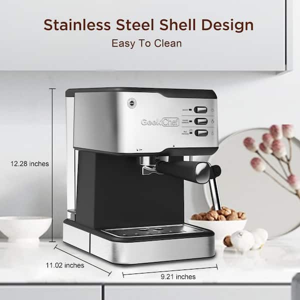 Home Coffee Equipment Stainless Steel Automatic Latte Milk Steamer