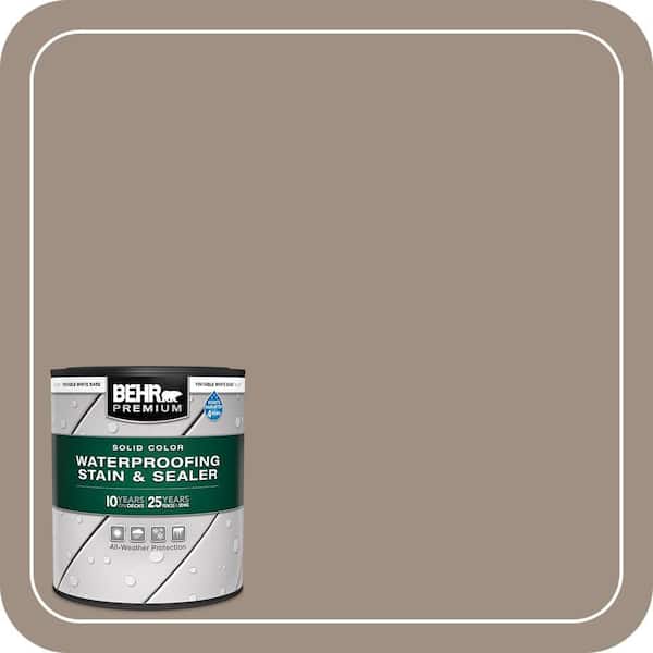 1 qt. #SC-154 Chatham Fog Solid Color Waterproofing Exterior Wood Stain and Sealer