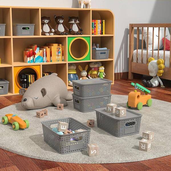 その他 IDEE GARNITURE BASKET M Gray GARNITURE BASKET M Gray｜インテリアアクセサリ｜IDEE SHOP Online