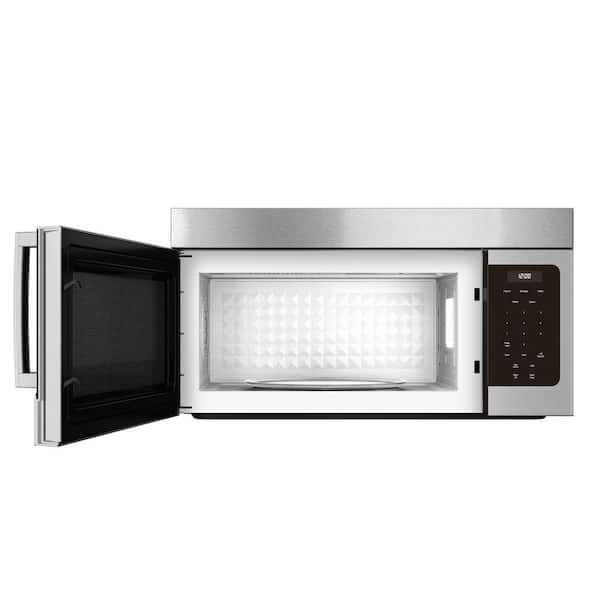 Bosch 500 Series 30 in. 2.1 cu. ft. Over the Range Microwave in Stainless  Steel HMV5053U - The Home Depot