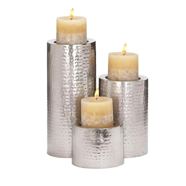 CosmoLiving by Cosmopolitan 3 Candle Glass Lantern Candle Holder in the  Candle Holders department at