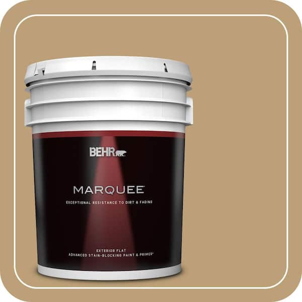 BEHR MARQUEE 5 gal. #320F-5 Mesa Flat Exterior Paint & Primer
