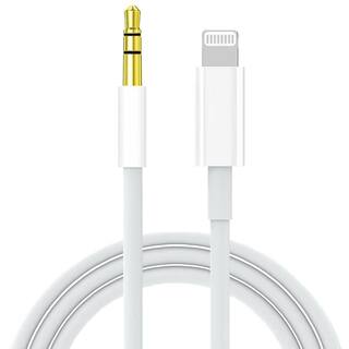 Cavo Audio Lightning A 3.5 Mm Intrecciato – Certificato MFi, 96 KHz/24 Bit, Resistente, Per IPhone E IPad, Per Auto E Cuffie