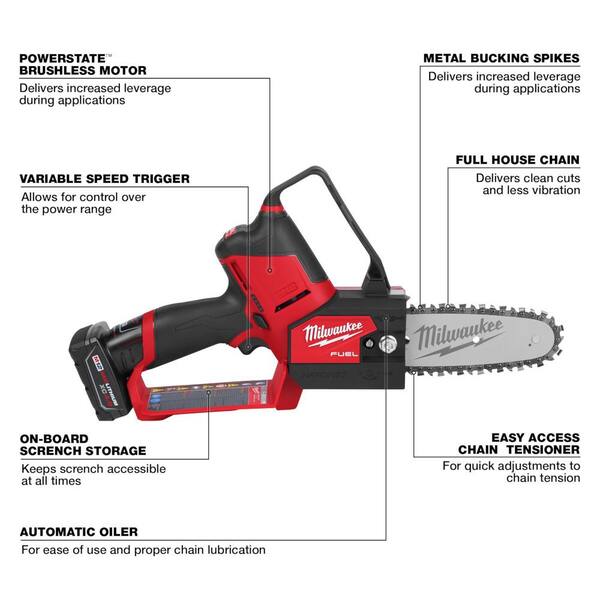 Milwaukee 2534-20 M12 Lithium-Ion Brushless Cordless Pruning Shears (Tool  Only) —