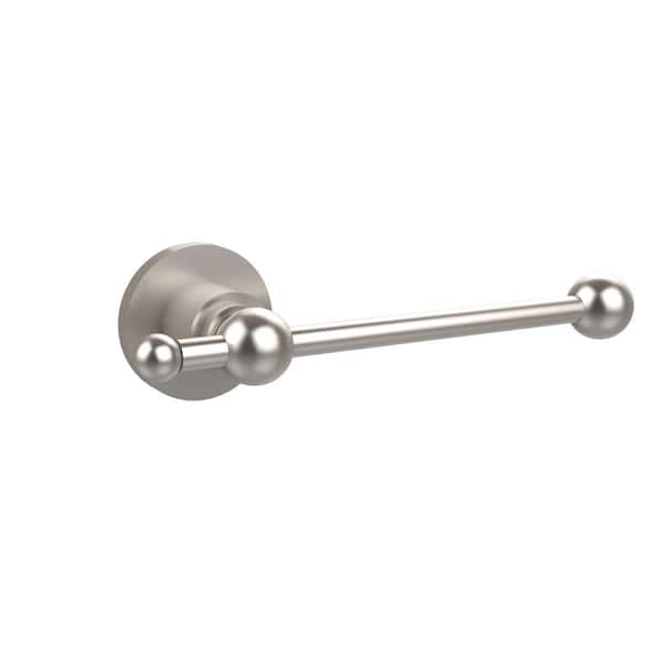 Allied Brass Astor Place Collection European Style Single Post Toilet Paper Holder in Satin Nickel