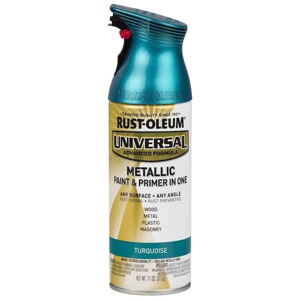 Rust-Oleum Universal 11 oz. All Surface Metallic Turquoise Spray