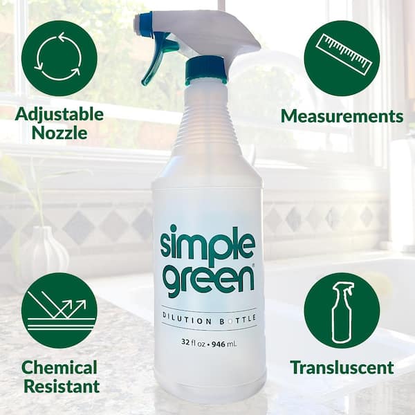  Simple Green Reusable Spray Dilution Bottle for