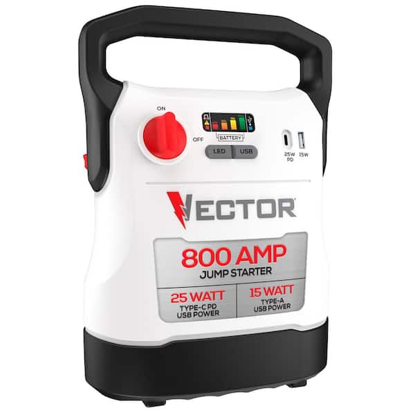 Photo 1 of ****PARTS ONLY****VECTOR 800 Amp Jump Starter with USB Power VECJ8