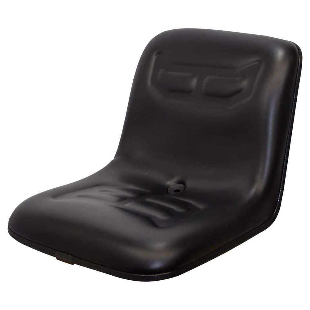 13.2 x 16.34 x 19.5 in. KM 195 Bucket Seat for Turf and Construction Equipment with Central Drain Hole