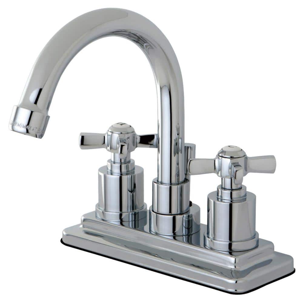 Kingston Brass Millennium 4 in. Centerset 2-Handle Bathroom