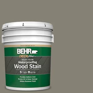 5 gal. #SC-144 Gray Seas Solid Color Waterproofing Exterior Wood Stain